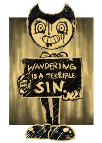 Wandering is a terrible sin