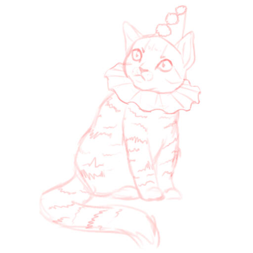 Clown kitty